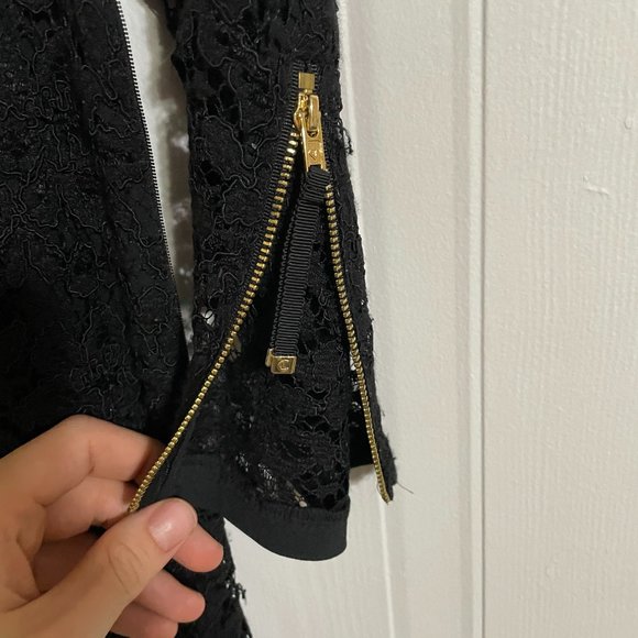 Juicy Couture Black Lace Overlay Dress - Picture 6 of 10